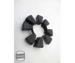 Kawasaki GPZ600R tandwiel drager rubber / transmissie demper / tandwielrubber / tandwieldemper 